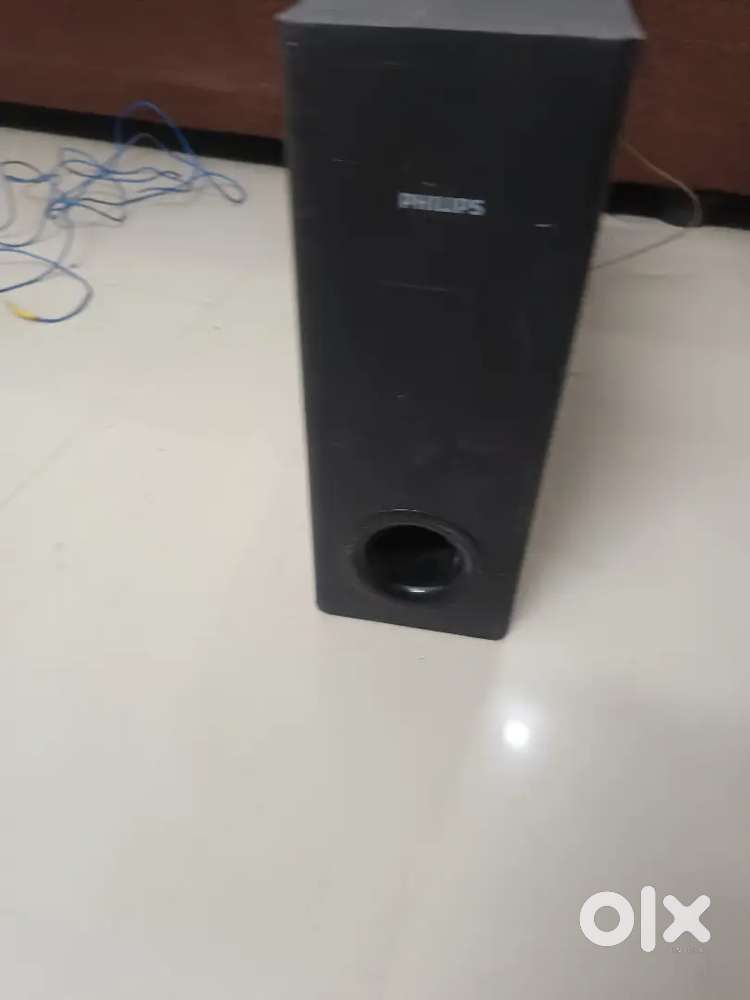 Philips HTS 3021, 8OHms subwoofer and 8ohms spekers