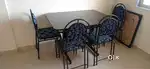 Glass Dining Table - 4 Seater