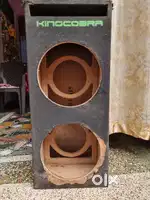 Kingcobra tuned double subwoofer box