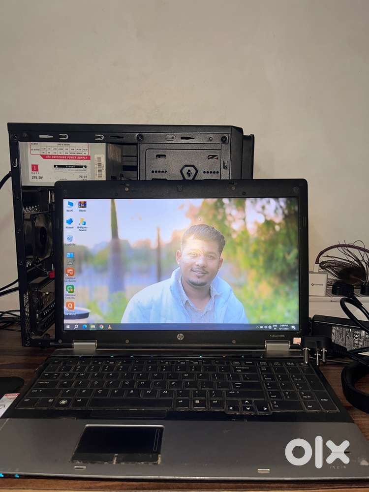 Hp laptos best condition 8gb ram 600gb storage