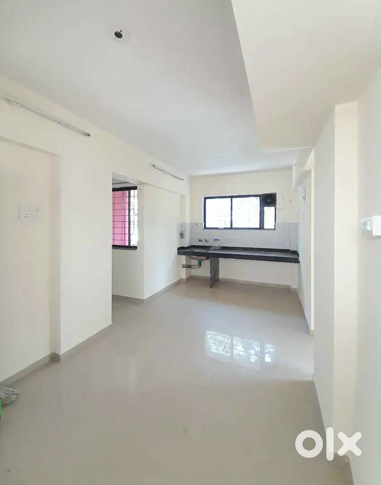 2BHK flat available for sale in Porwal Near D Y Patil college road.