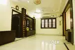 Living , dining , pooja room , fully furnished ,independent pent house