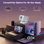 Automatic focus and google certified 4K LED Android projector