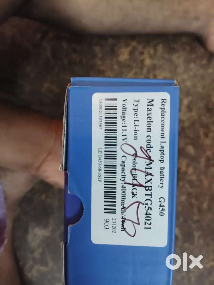 Laptop battery G450