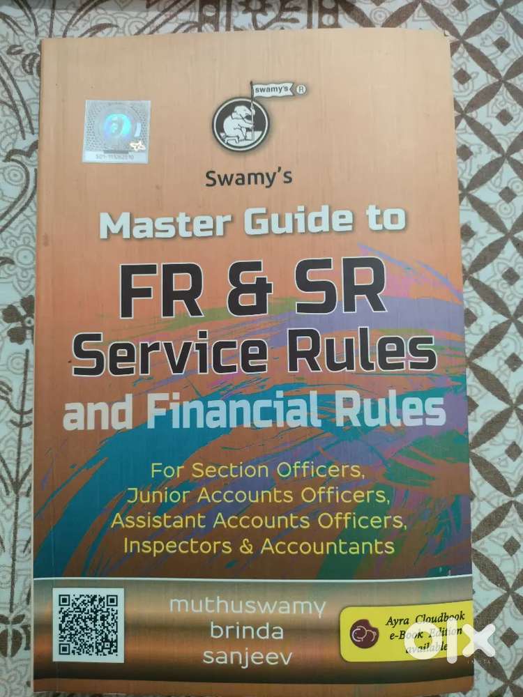 Swamy Service rules & Financial rules book