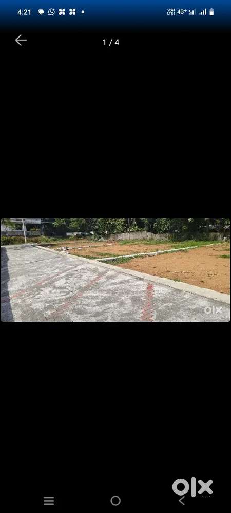 4,5,6, 10 cent house plot for sale near pukkattupady busroot 500mtr