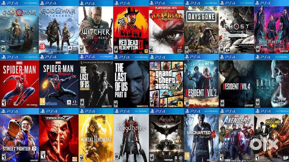 PS4 PS5 Games for sale