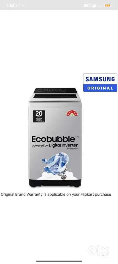 Samsung 7KG Top Load Washing Machine for Sale