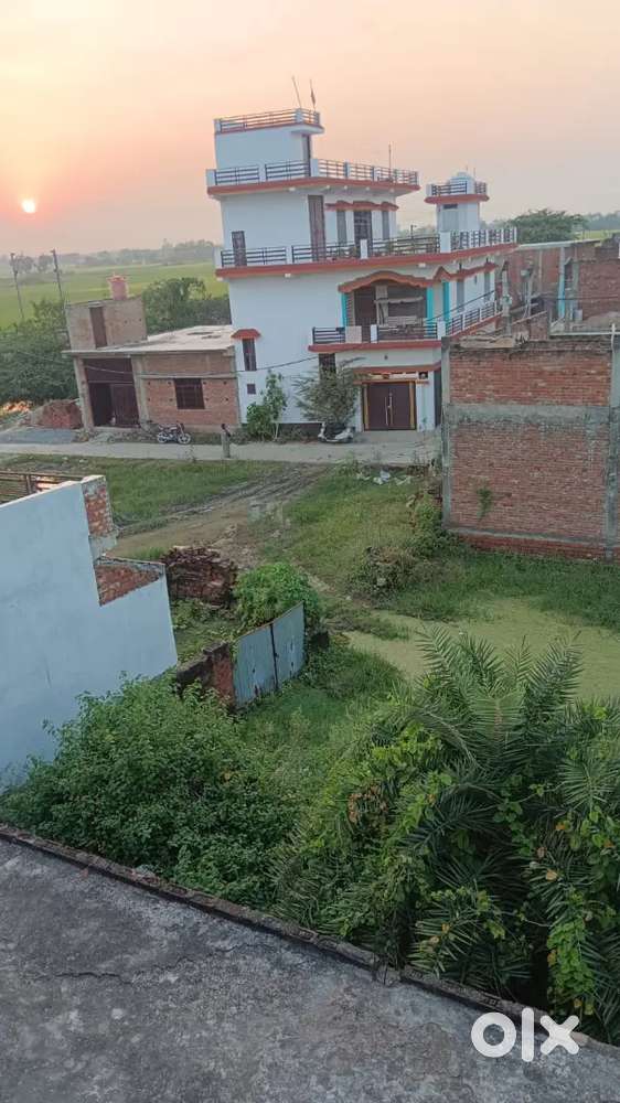 Front corner plot sale.