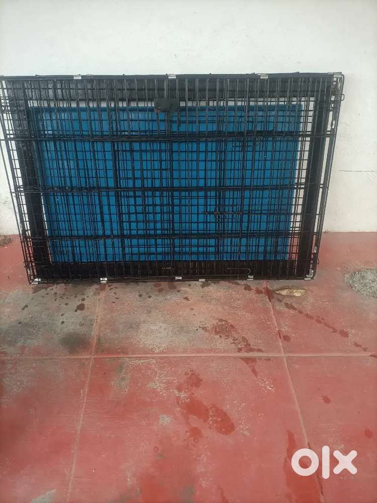 Metal dog crate portable& foldable  big size  for sale