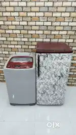 Samsung 190 litres single door and samsung fully automatic topload