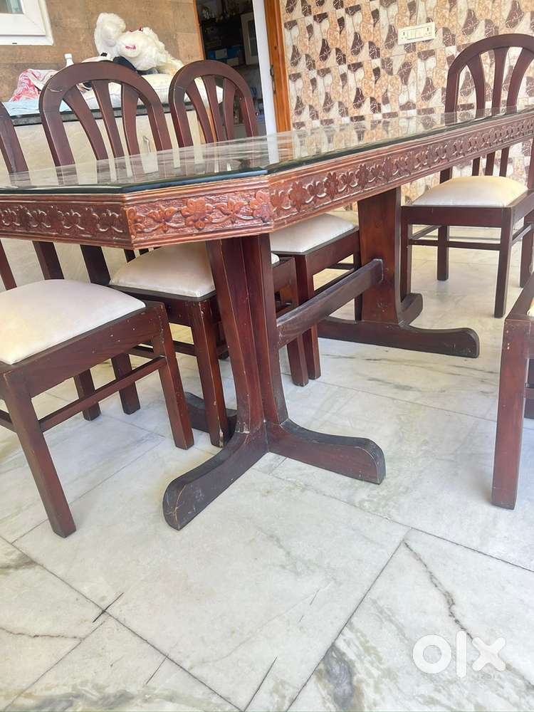 Solid teakwood dining set