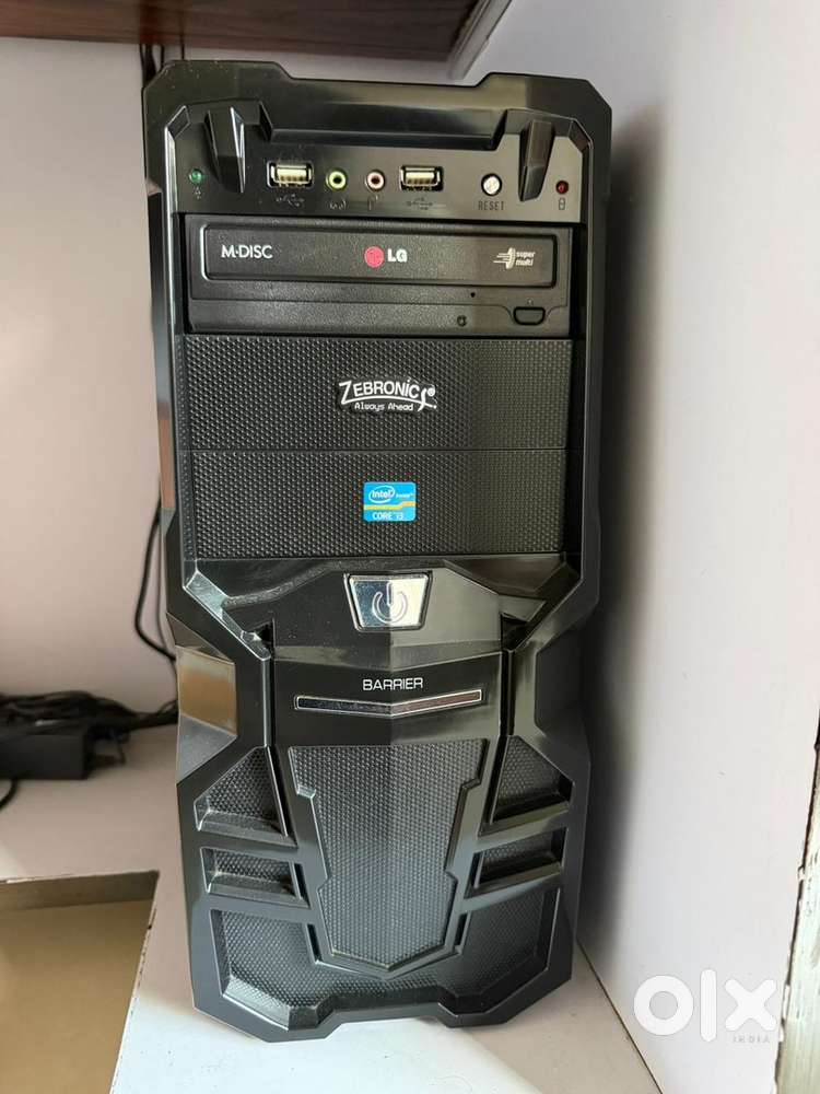 Core i3 Pc full setup with monitor