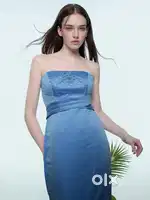 ELEGANT BLUE GOWN SIZE SMALL-MEDIUM