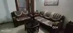 Sofa and Bed and Cimaney