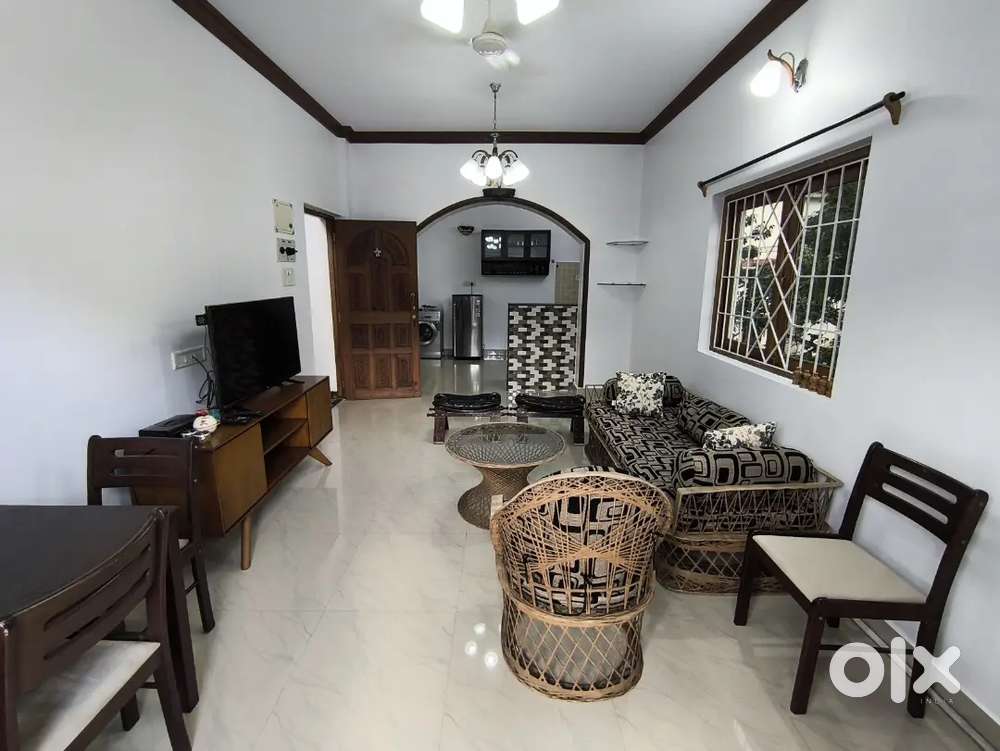 1BHK fully furnished flat for rent in Candolim Saipem at 28k