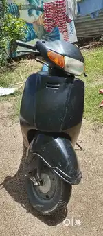 Black colour old model Activa full condition FRONT AND BACK NEW TYRES