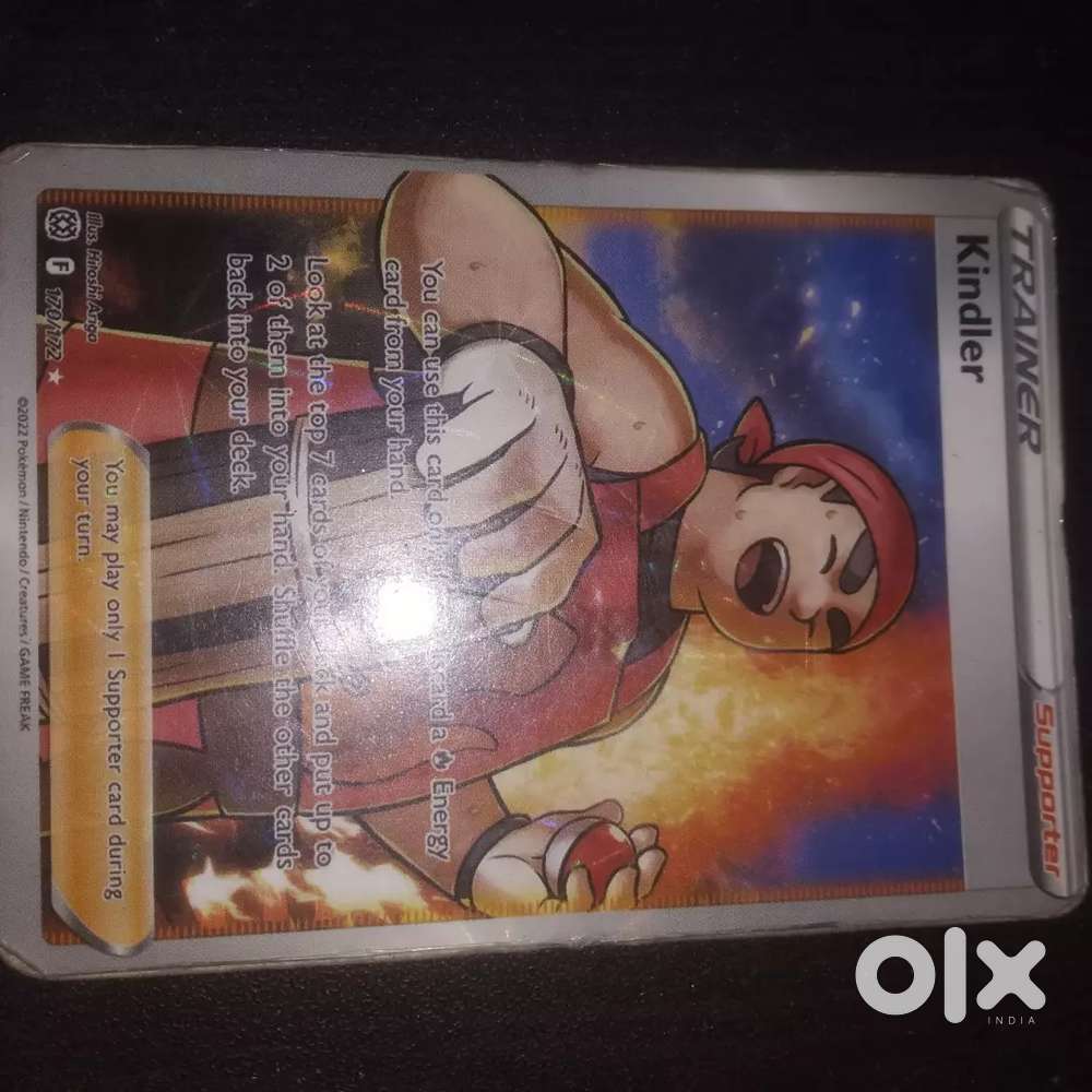 Pokemon trainer card