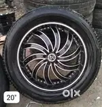 20 Old Alloy & Tyres set of five Very good condition