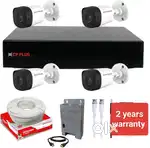 CCTV 2.4  MP COLOR VISION Camera Setup  All Branded Accessories C
