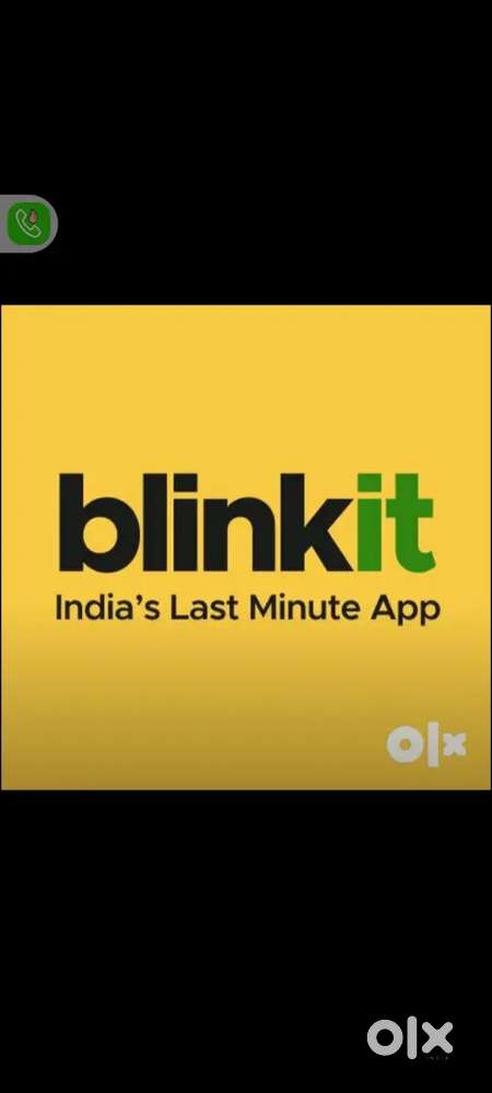 Chennai blinkit grocery delivery job