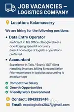 Data Entry Operator & Accountant