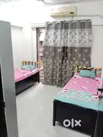 Girls Double three sharing basis pg accommodation andheri metro