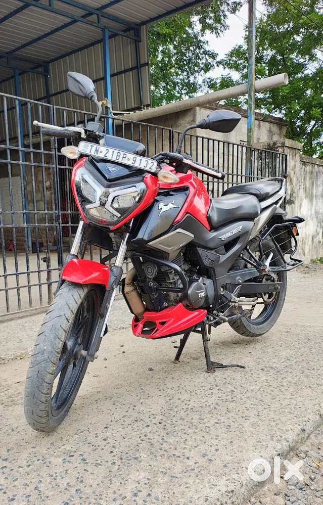 TVS Raider 125, 2022, disk, single owner, insurance current