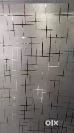 Glass film . Wallpaper. Flex board