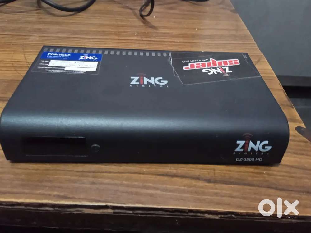 Dish Tv Zing box 2.5year free Channels including