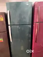Double door fridge with warranty and good condition