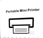It's a portable mini printer it is useful it is easy travel