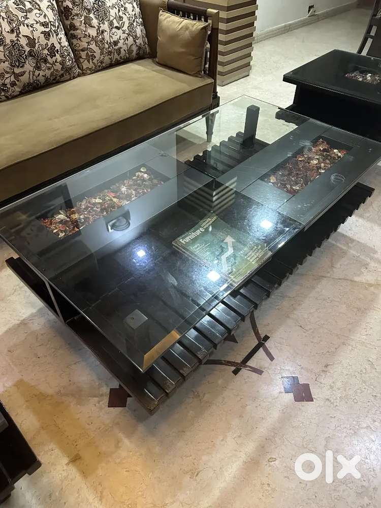 Center Table & 2 Side tables