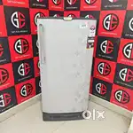 '##25 sliver flower print godrej edge 195ltr single door fridge