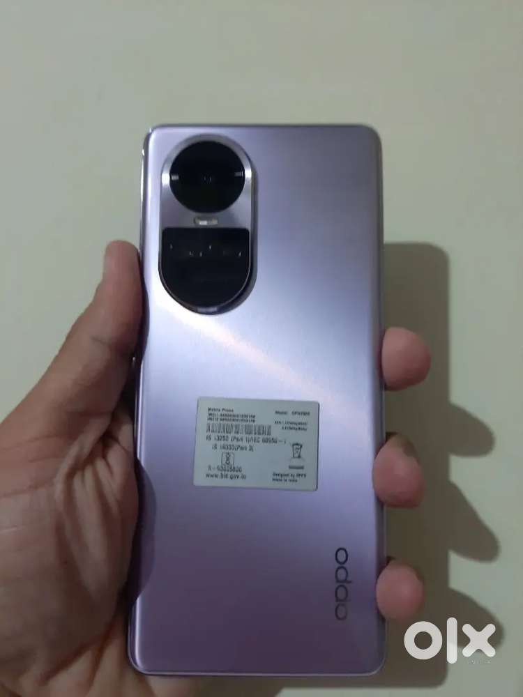 OPPO RENO 10 PRO MODAL HAI 12/256 5G OUT warnty hai