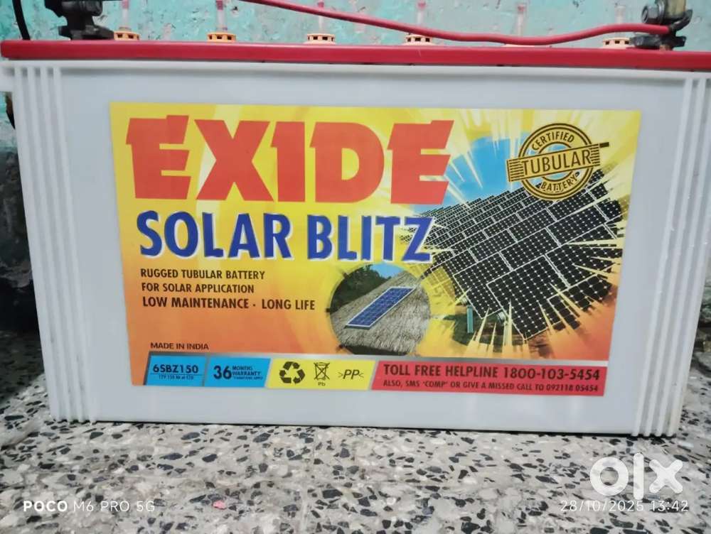 Inverter with battery