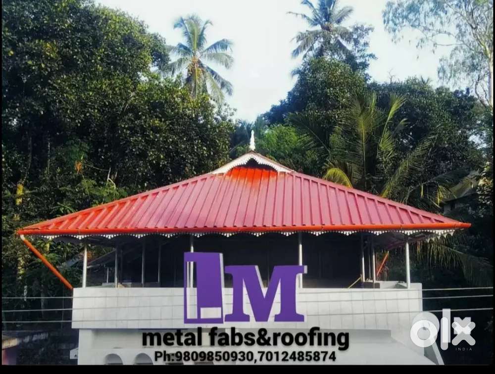 Roofing work at 99/sqft, Steel work, Gate work , etc