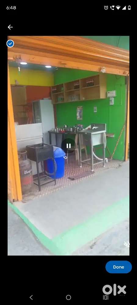 Tea  coffee shop for sale with all the utilities