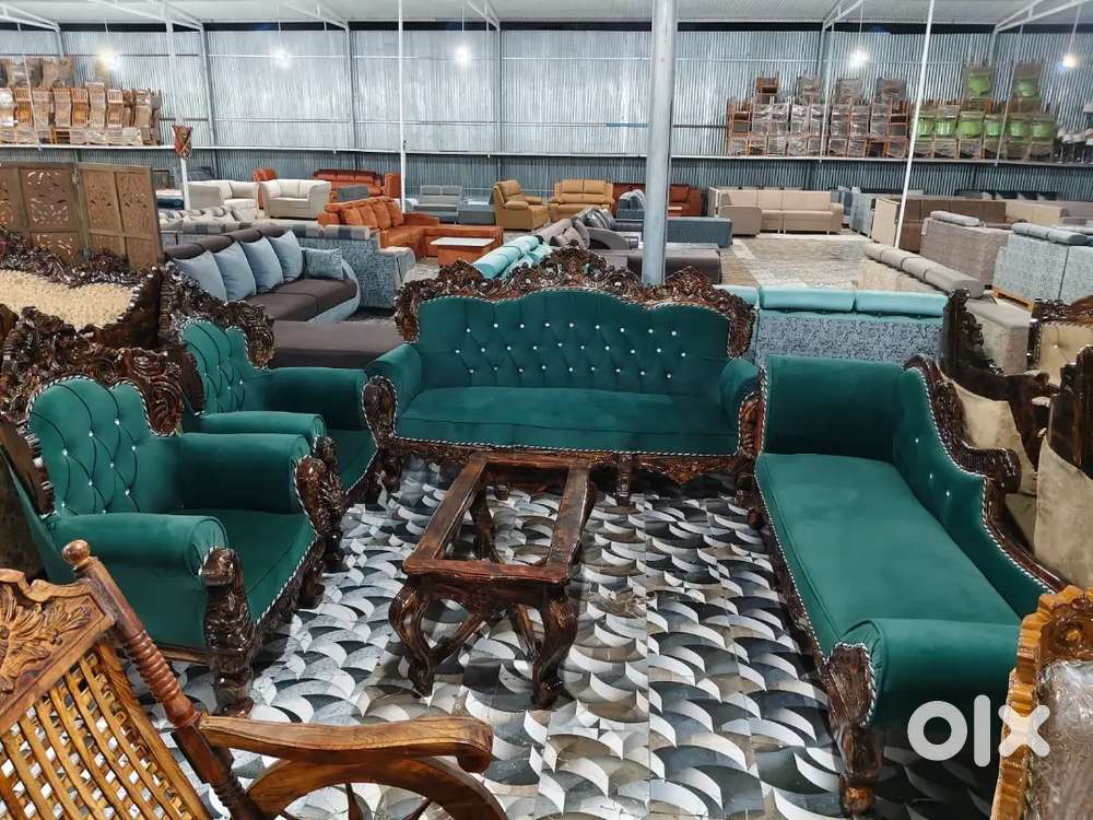 Wooden sofa brand new