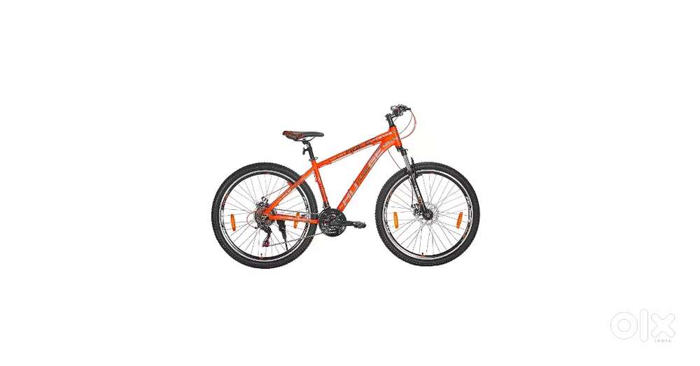 Mountain Bicycle in orange colour