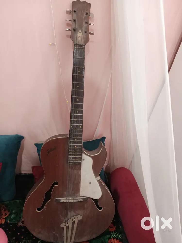 Wooden guitar