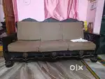 Wooden Sofa 3+1+1