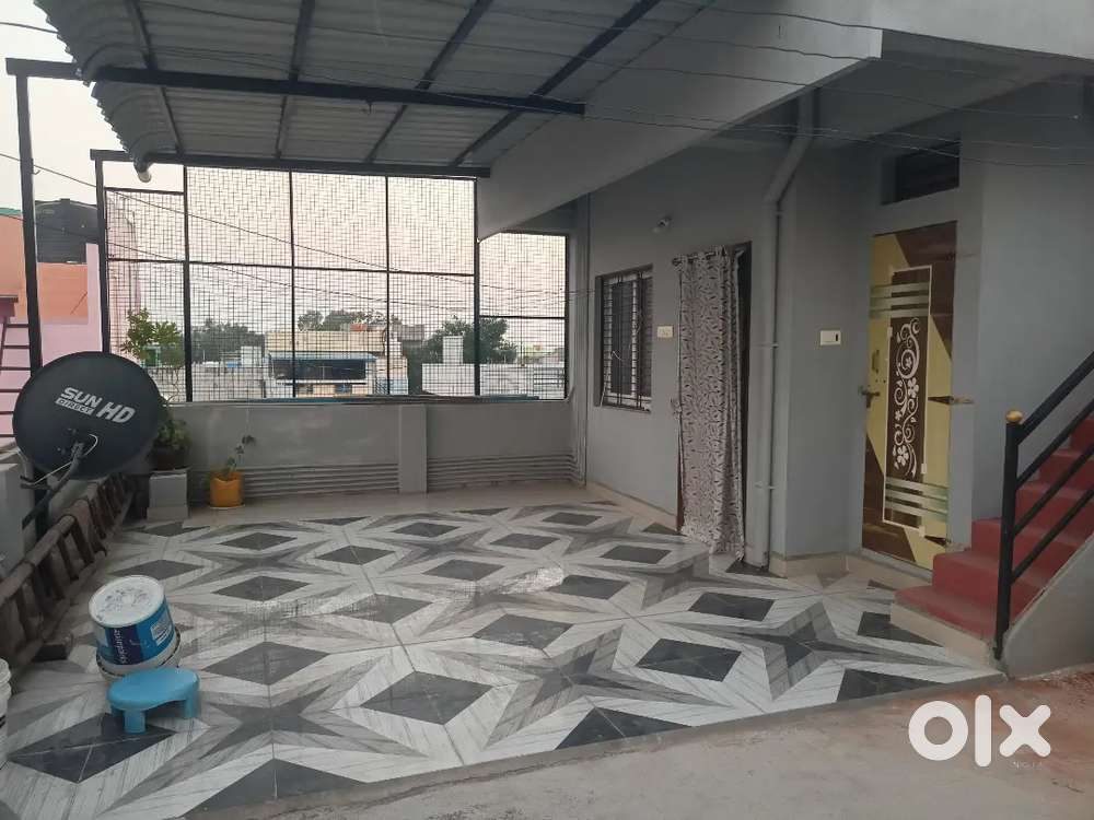 A single Room Pent House with attached bathroom