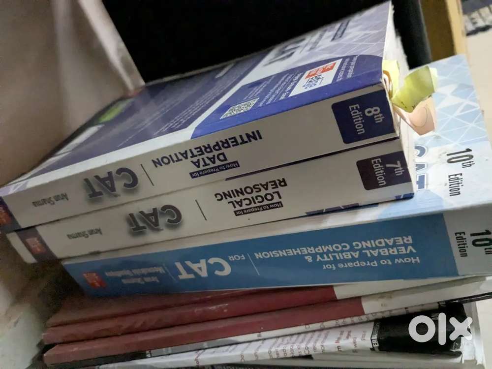 CAT prep books - Quants, VARC, DILR and 2IIM books