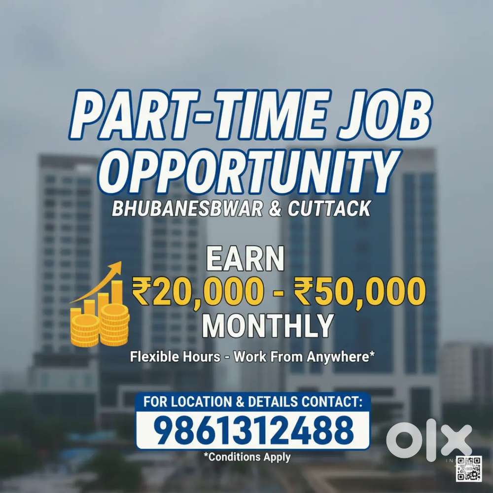 Part time job opportunity to earn extra income