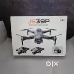 Js39p 4k brusless motor with gimbal camera drone display remote