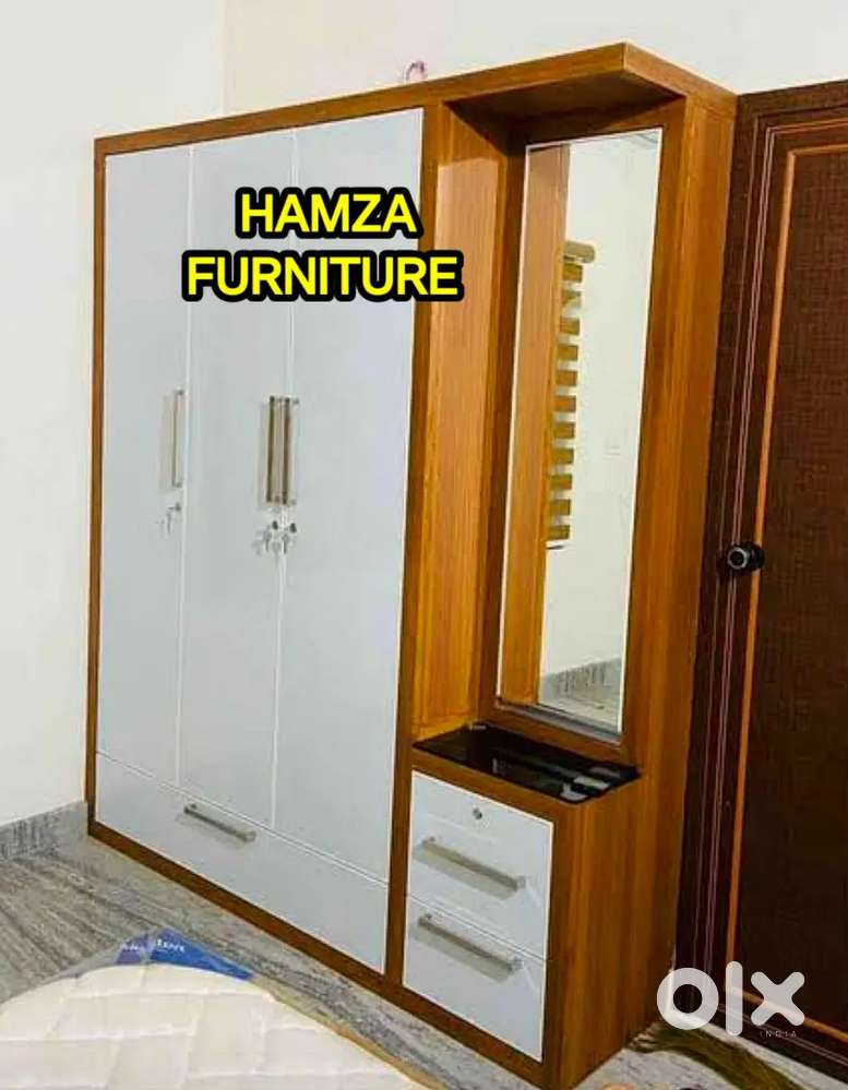 HAMZA FURNITURE NEW DESIGNER PARTICLE BOARD WOOD Wardrobe