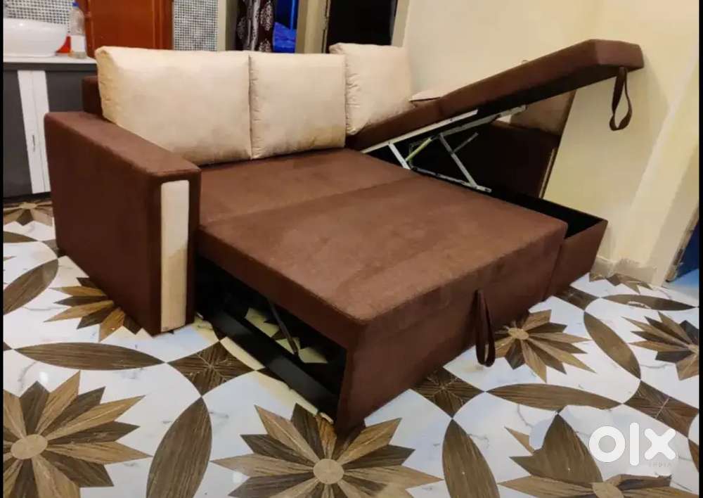 New brand l sofa cum bed