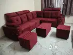 L shape Sofa with premium model available in Starf Furniture