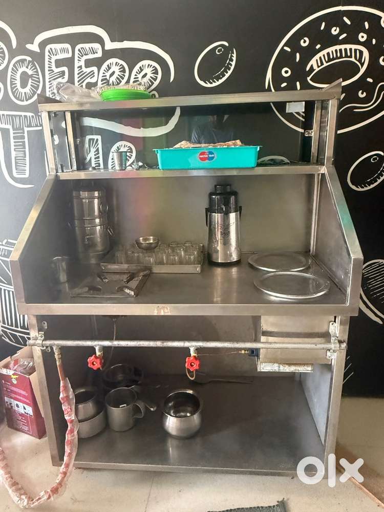 Tea stall counter
